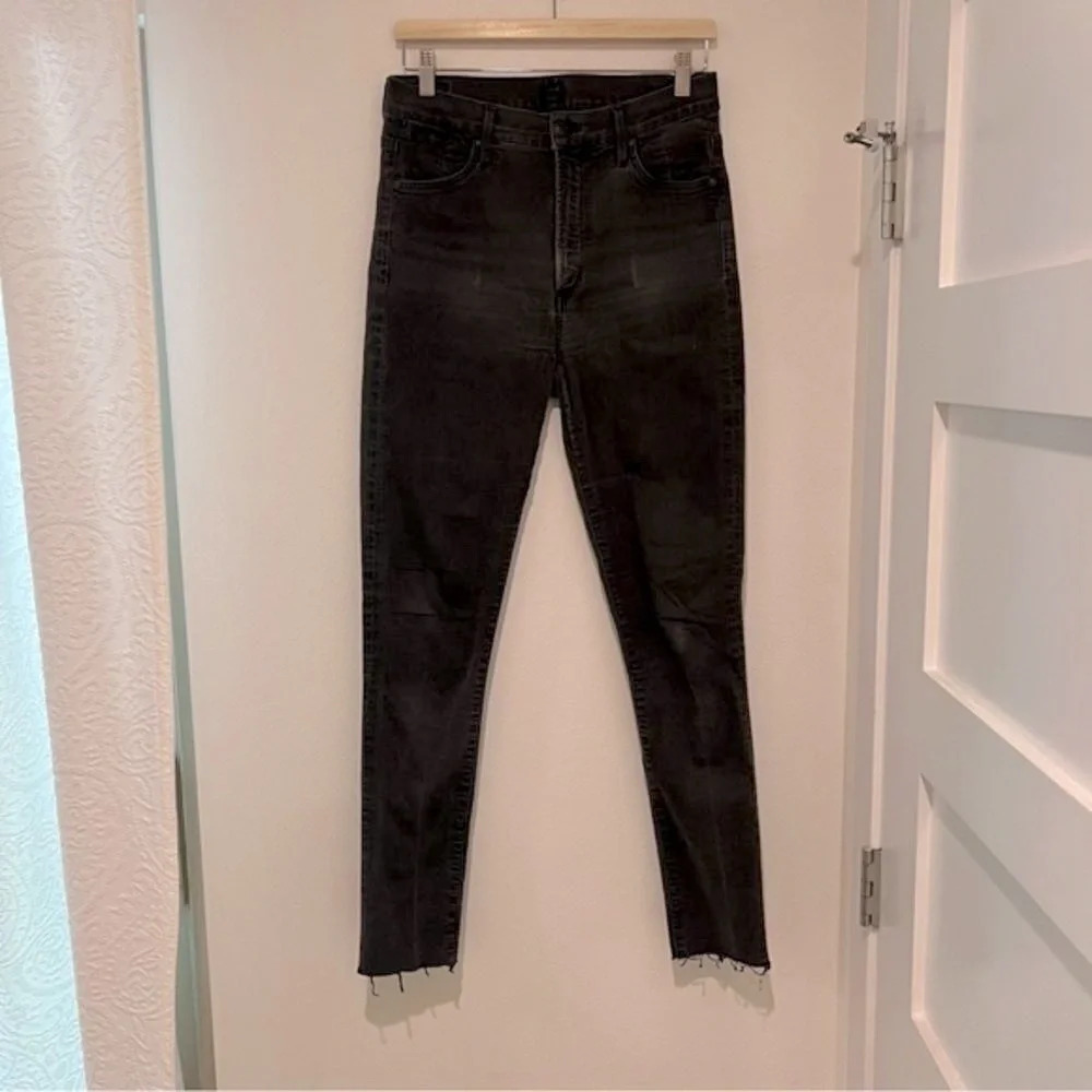 CITIZENS OF Humanity Carlie High Rise Skinny in Black Oak